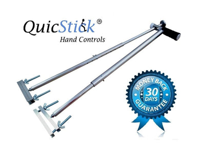 QuicStick Portable Hand Control for Left and right Hand Drivers #1 Product (bkp) - QuicStick
