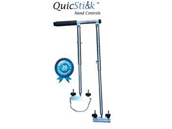 QuicStick Left Hand Push Pull Portable Hand Control - QuicStick
