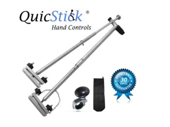 QuicStick Portable Hand Control For Left and Right Hand Drivers BUNDLE - QuicStick